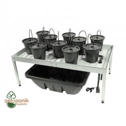 Aero Grow Dansk Table M für 10 Pflanzen
