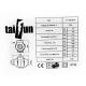 Taifun 2 Speed Inline Ventilator 405-520m³/h 160mm Flansch