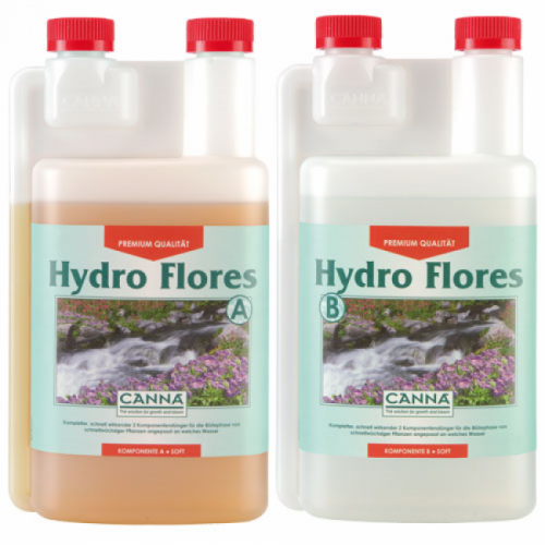 Canna Hydro Flores A&B 2 x 1 Liter Blüte