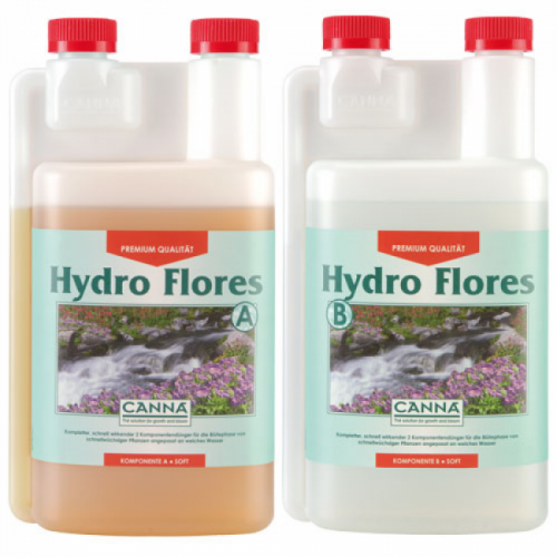 Canna Hydro Flores A&B 2 x 1 Liter Blte