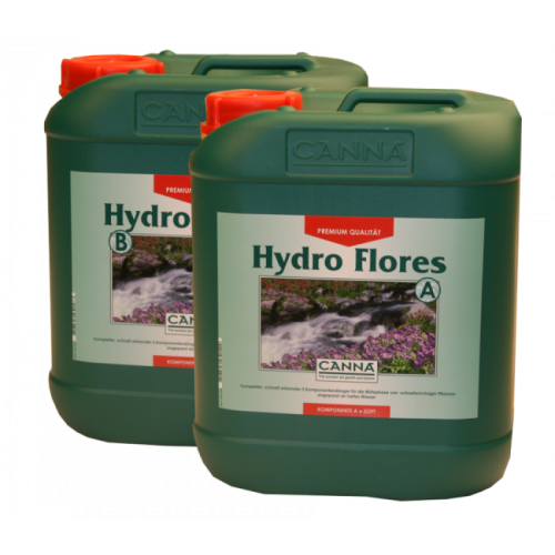 Canna Hydro Flores A&B  2 x 5 Liter Blüte