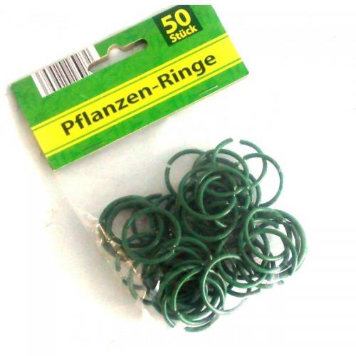 Pflanzenringe 50 stck PVC-Metall