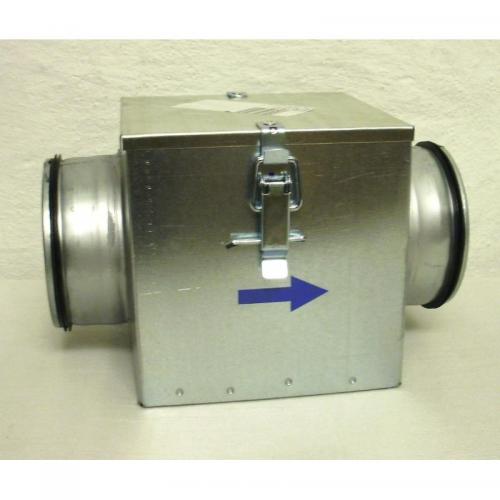 Luftfilter Box mit 125 mm Anschluss