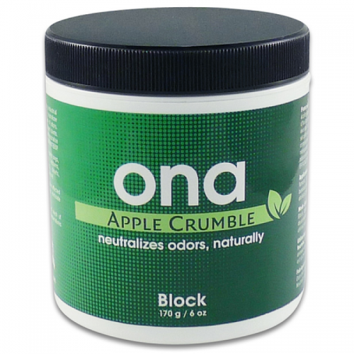 ONA Block Apple Crumble Geruchsneutralisierer 175gramm