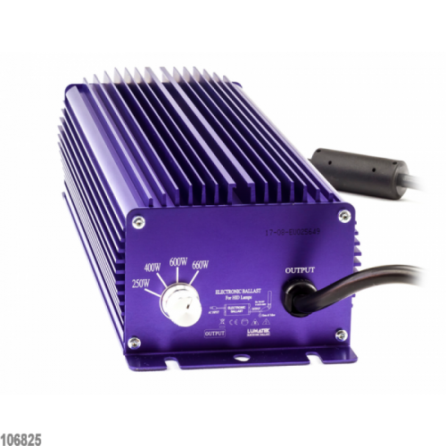 LumatekVorschaltgert 600 Watt elektronisch, 4-Stufen-regelbar